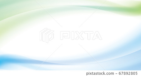Blue and green wave abstract background frame Blue and green wave abstract background frame 67892805
