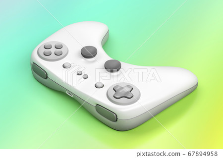 Gamepad on colorful background. Gamepad on colorful background. 67894958