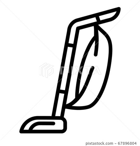 Stick vacuum cleaner icon, outline style 67896804