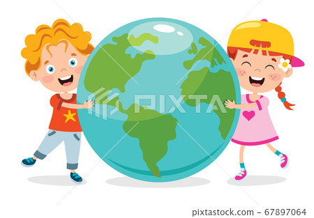 Earth Day With Funny Character Earth Day With Funny Character 67897064