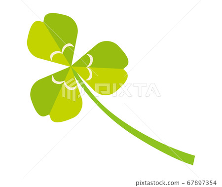 Vector illustration of colorful clover Three leaf clover 67897354