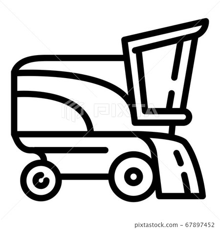 Modern combine icon, outline style Modern combine icon, outline style 67897452