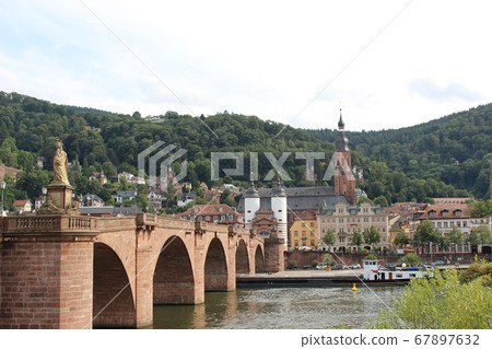 Heidelberg, distant view, Germany Heidelberg, distant view, Germany 67897632