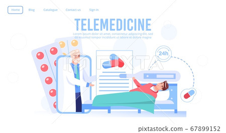 Telemedicine medical support healthcare service Telemedicine medical support healthcare service 67899152