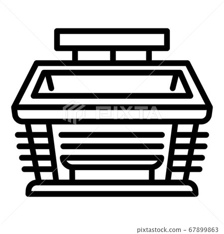 Sport city arena icon, outline style 67899863