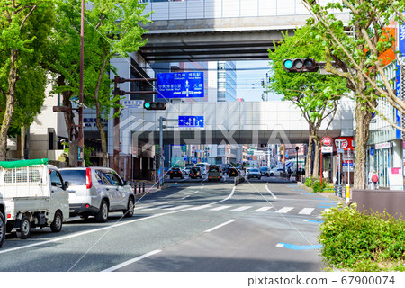 福岡市中央區天神附近，沿天神一面的國家田徑運動會1 67900074