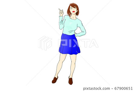 令人耳目一新的女孩歡呼圖 67900651