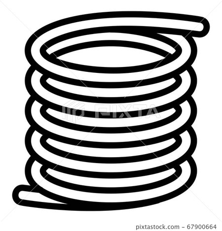 Object spring icon, outline style 67900664