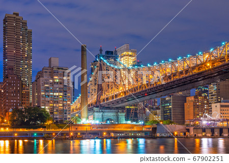 New York City midtown Manhattan cityscape on the 67902251