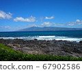 Hawaiian scenery (Molokai seen from Maui) 67902586