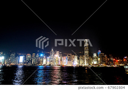 Hong Kong night view Victoria Peak Hong Kong night view Victoria Peak 67902804