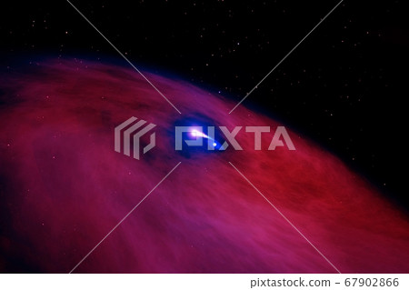 Neutron star in the nebula. Elements of this image Neutron star in the nebula. Elements of this image 67902866