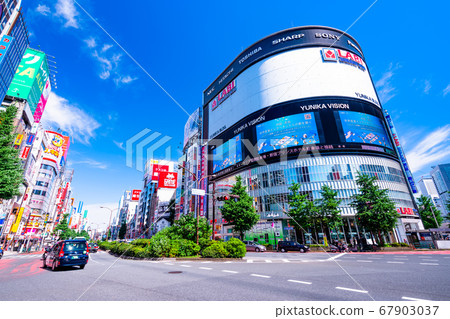 東京歌舞uki町新宿周圍的風景 東京歌舞uki町新宿周圍的風景 67903037