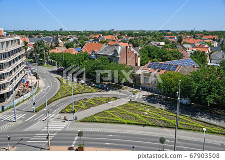 View of Debrecen city, Hungary View of Debrecen city, Hungary 67903508