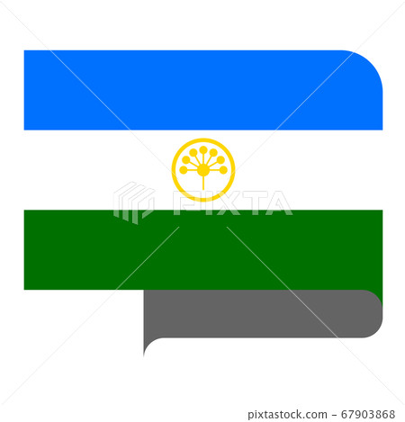 Flag horizontal shape, pointer for world map 67903868