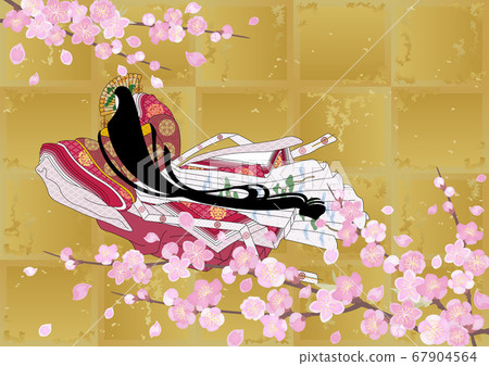 服裝的平安形象插畫女人 67904564