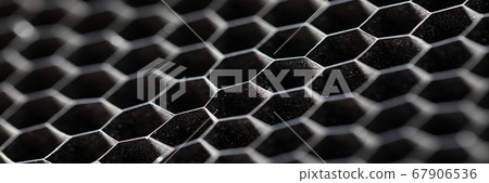 Metal hex grid Metal hex grid 67906536