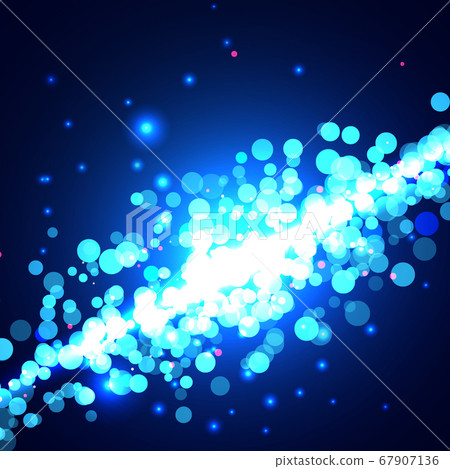Space star illustration for your business message 67907136