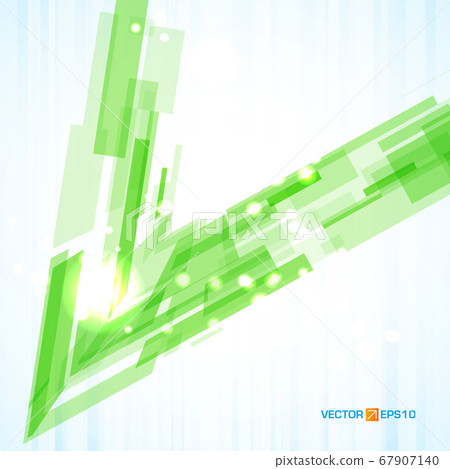 Green virtual technology objects with space for Green virtual technology objects with space for 67907140