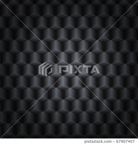 Black vector technology background with 3D effect Black vector technology background with 3D effect 67907407