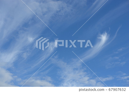 Blue sky and clouds. 67907632