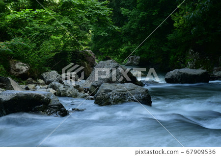 [高atsu市]瀨谷峽：山stream的寧靜讓您放心！瀨津峽河打負離子 67909536