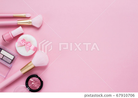 Image material for pink cosmetics Image material for pink cosmetics 67910706