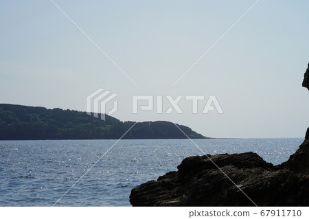 深浦的大岩海岸風景 深浦的大岩海岸風景 67911710