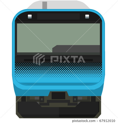 Dot picture style E235 series (Keihin Tohoku Line) Dot picture style E235 series (Keihin Tohoku Line) 67912010