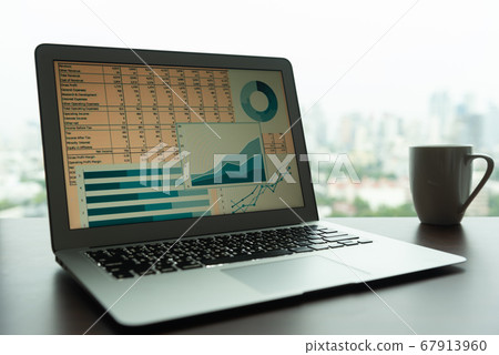 Business graphs and charts report Business graphs and charts report 67913960