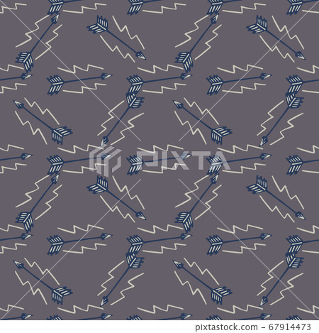 Unique design arrows in pastel colours. Dark blue 67914473