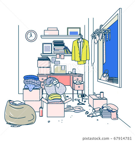 Room not cleaned up 67914781