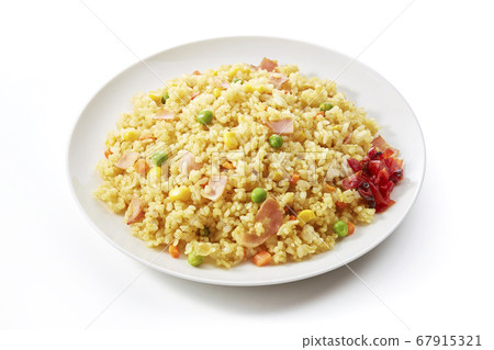 Dry curry curry pilaf 67915321