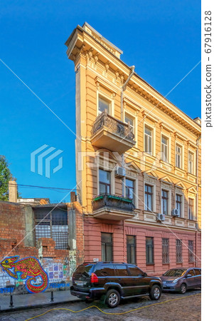 House with one wall in Odessa, Ukraine 67916128