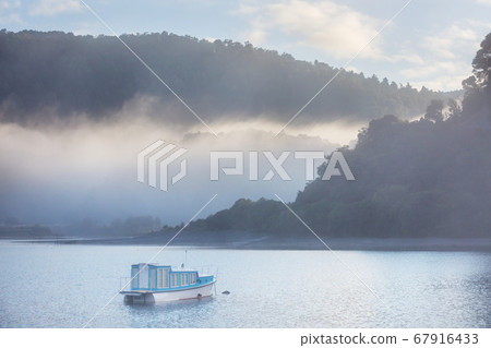 Misty lake Misty lake 67916433
