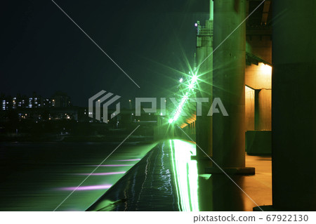蠶室大橋美麗的燈光 67922130