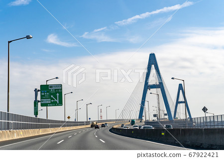 Aichi Prefecture Meiko Triton Blue Bridge Meiko Higashi Ohashi 67922421