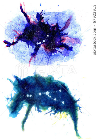 Zodiac signs in splatter 67922915