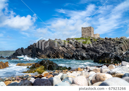 Carrickabraghy Castle - Isle of Doagh, Inishowen, County Donegal - Ireland 67923266