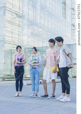 College student's portrait College student's portrait 67923701