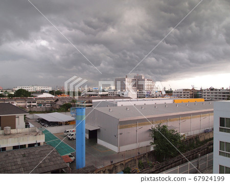 Bangkok,Thailand - August 18, 2012 :clouds over Bangkok,Thailand - August 18, 2012 :clouds over 67924199