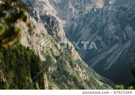 beautiful mountains landscape scenery view 67925269