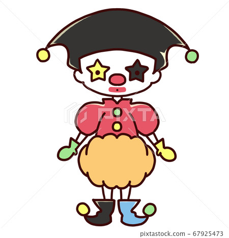 萬聖節服裝小丑 67925473