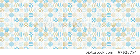 Japanese pattern background material-polka dots-round-pattern-textile 67926754