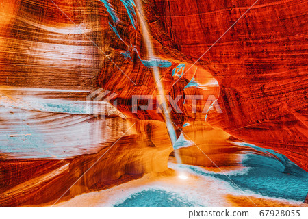 Antelope Canyon is a slot canyon in the American Antelope Canyon is a slot canyon in the American 67928055
