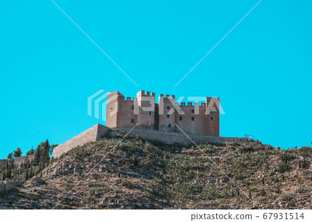 Mequinenza castle, in Mequinenza, Spain 67931514
