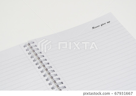 notepad on a white background notepad on a white background 67931667