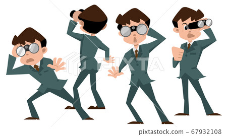 People (Businessman looking pose) People (Businessman looking pose) 67932108