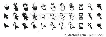 光標圖標集 67932222