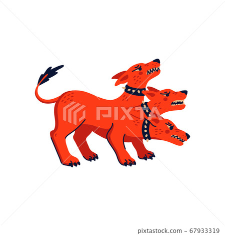 Magical creatures set. Mythological animal - 67933319